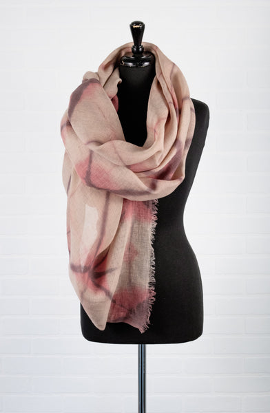 Faded Facets Linen Wrap