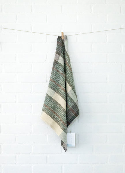 Striped Cotton Bouclé Towel