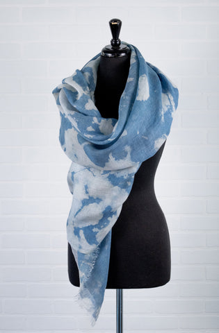 Look to the Sky Linen Wrap
