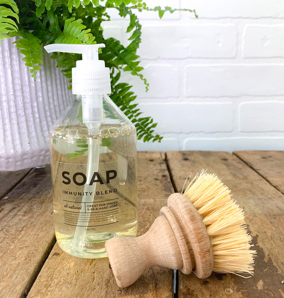 All Natural Soap and Brush